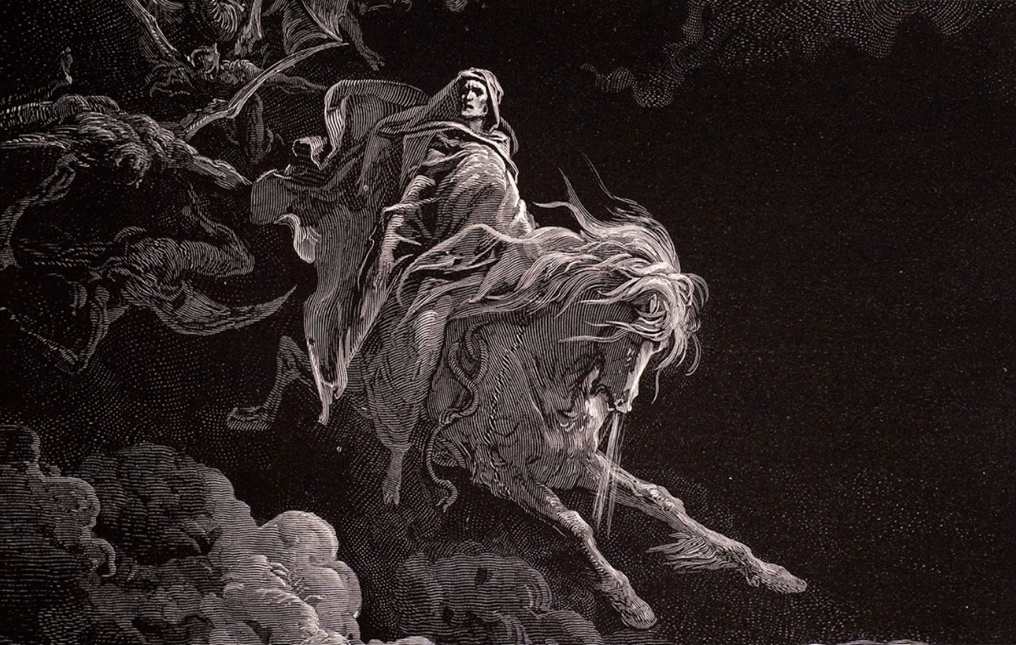 And I looked and behold a pale horse and his name that sat on him was Death - photo 3