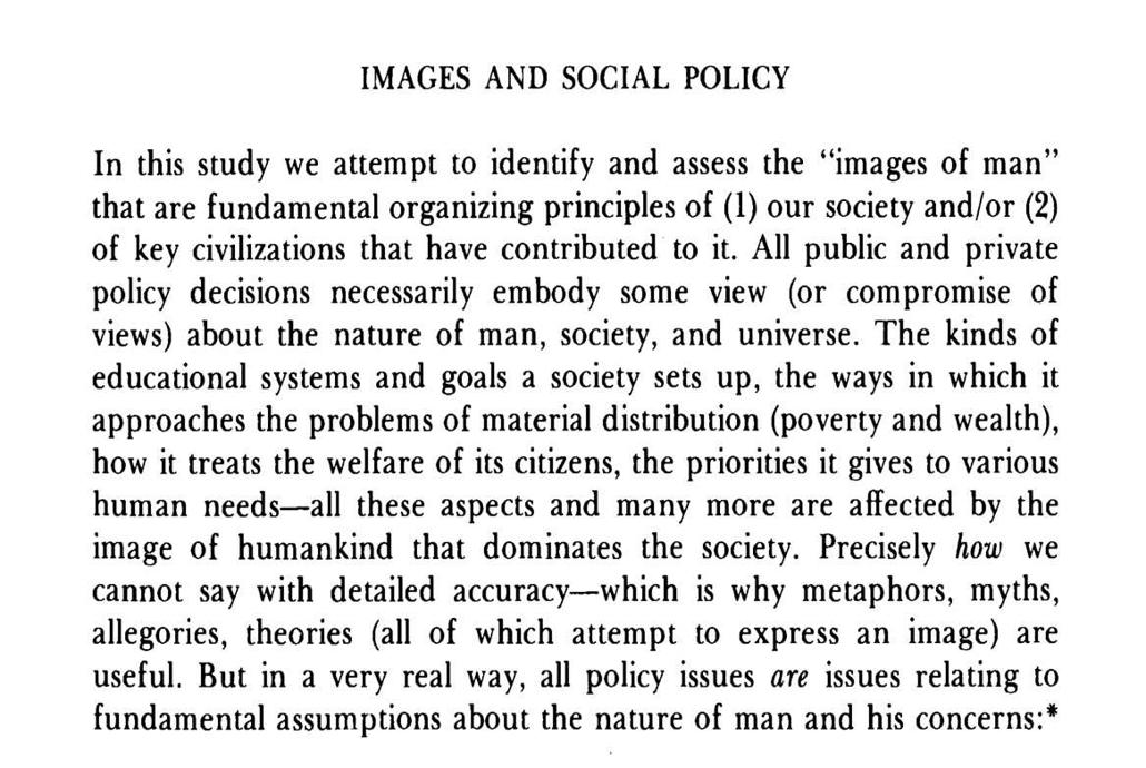 Excerpt from Changing Images of Man Pergamon Press 1981 Table Of - photo 4