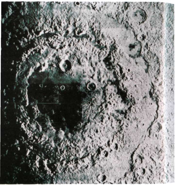 Plate 45 Mare Orientate anciently imprinted on Earths moon by an EMV - photo 1