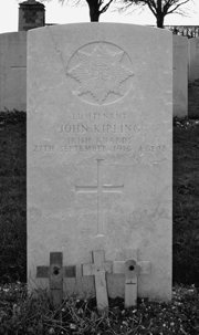 49 The grave of Lt John Kipling St Marys ADS Cemetery The British - photo 2