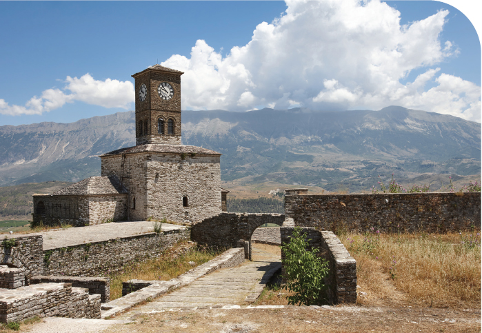 Gjirokastra The restored clock tower is an icon of this beautiful Ottoman town - photo 7