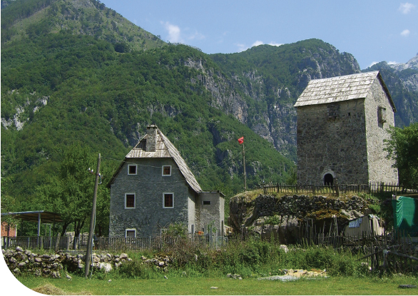 Thethi The lock-in tower in Thethi was used during negotiations to resolve - photo 8