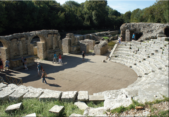 Butrint The theatre at Butrint still used for drama festivals was built in - photo 10