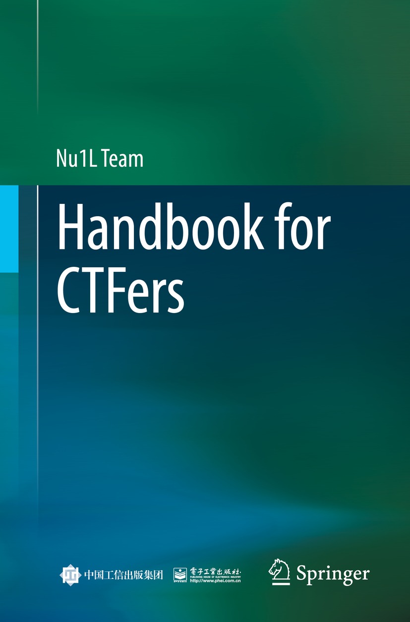 Book cover of Handbook for CTFers Nu1L Team Handbook for CTFers Logo of - photo 1