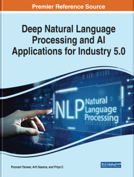 Poonam Tanwar (editor) - Deep Natural Language Processing and Ai Applications for Industry 5.0 (Advances in Computational Intelligence and Robotics)