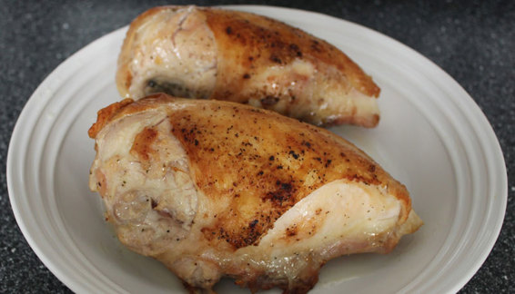 Ingredients for 2 servings - 2 large bone-in chicken breast halves with skin - photo 6