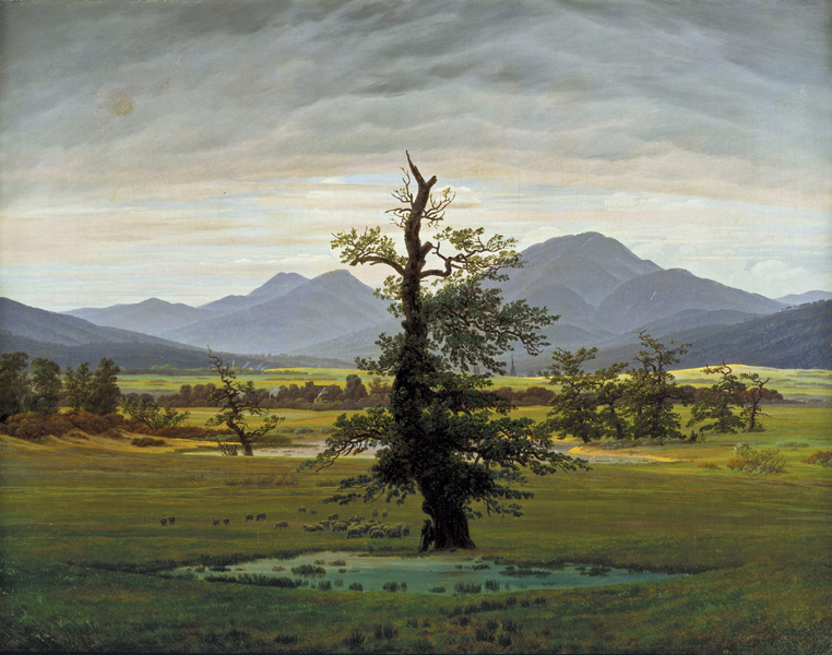 Caspar David Friedrich Der einsame Baum The Lonely Tree 1822 Humans are - photo 5