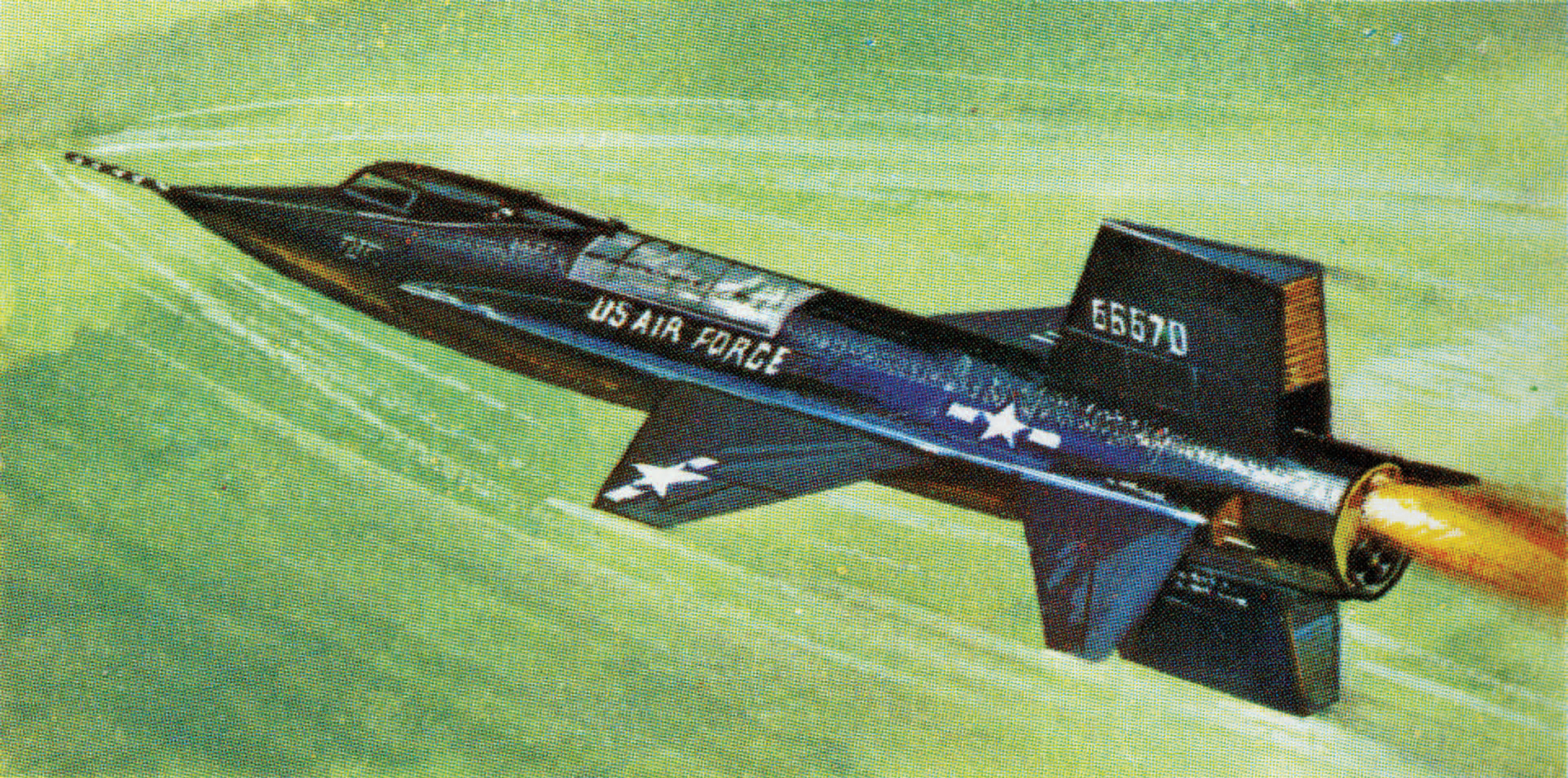 The super-performance rocket-powered North American X-15 reached 4534mph in - photo 6