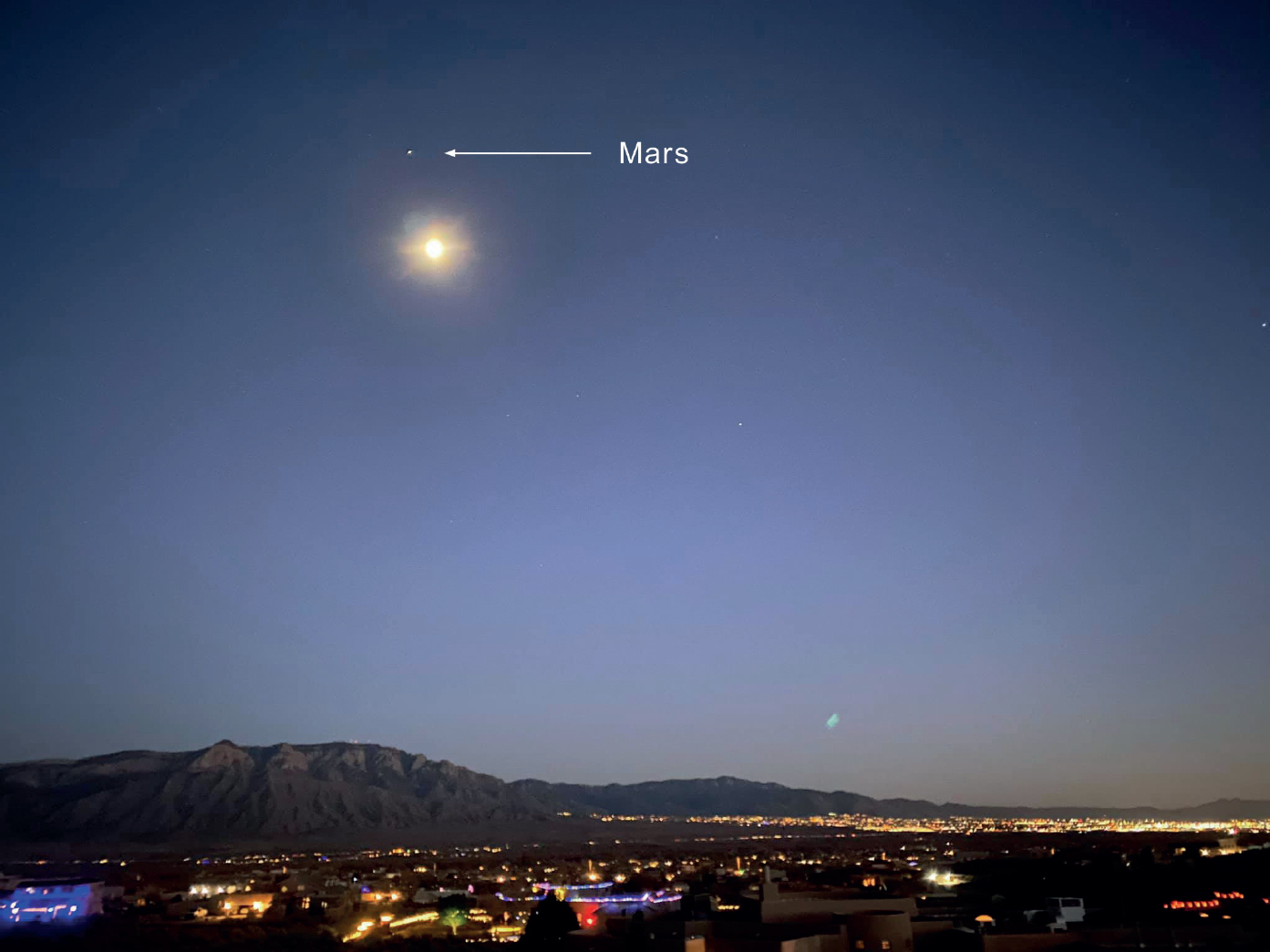 This was the view of Mars and the nearby Moon from Earth for centuries This - photo 3