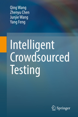 Qing Wang - Intelligent Crowdsourced Testing