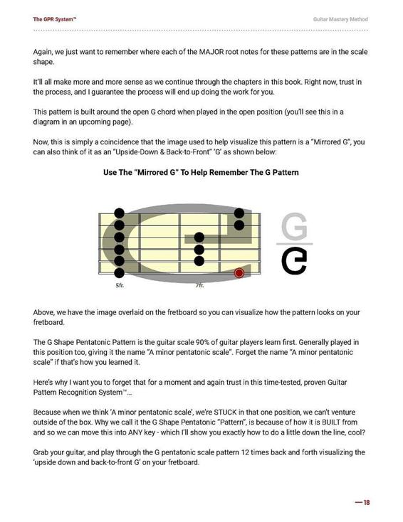 Guitar Pattern Recognition System - The NEW Way To Visualize Your Fretboard - photo 18