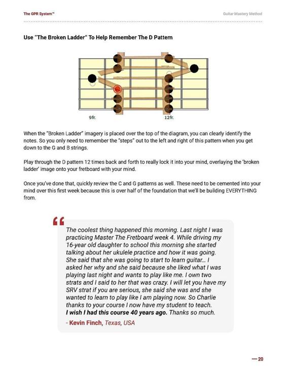 Guitar Pattern Recognition System - The NEW Way To Visualize Your Fretboard - photo 20