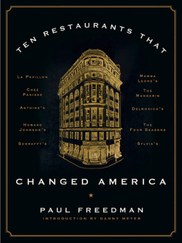 Danny Meyer Ten Restaurants That Changed America