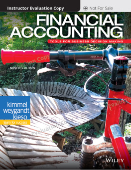Paul Kimmel - Financial Accounting: Tools for Business Decision Making