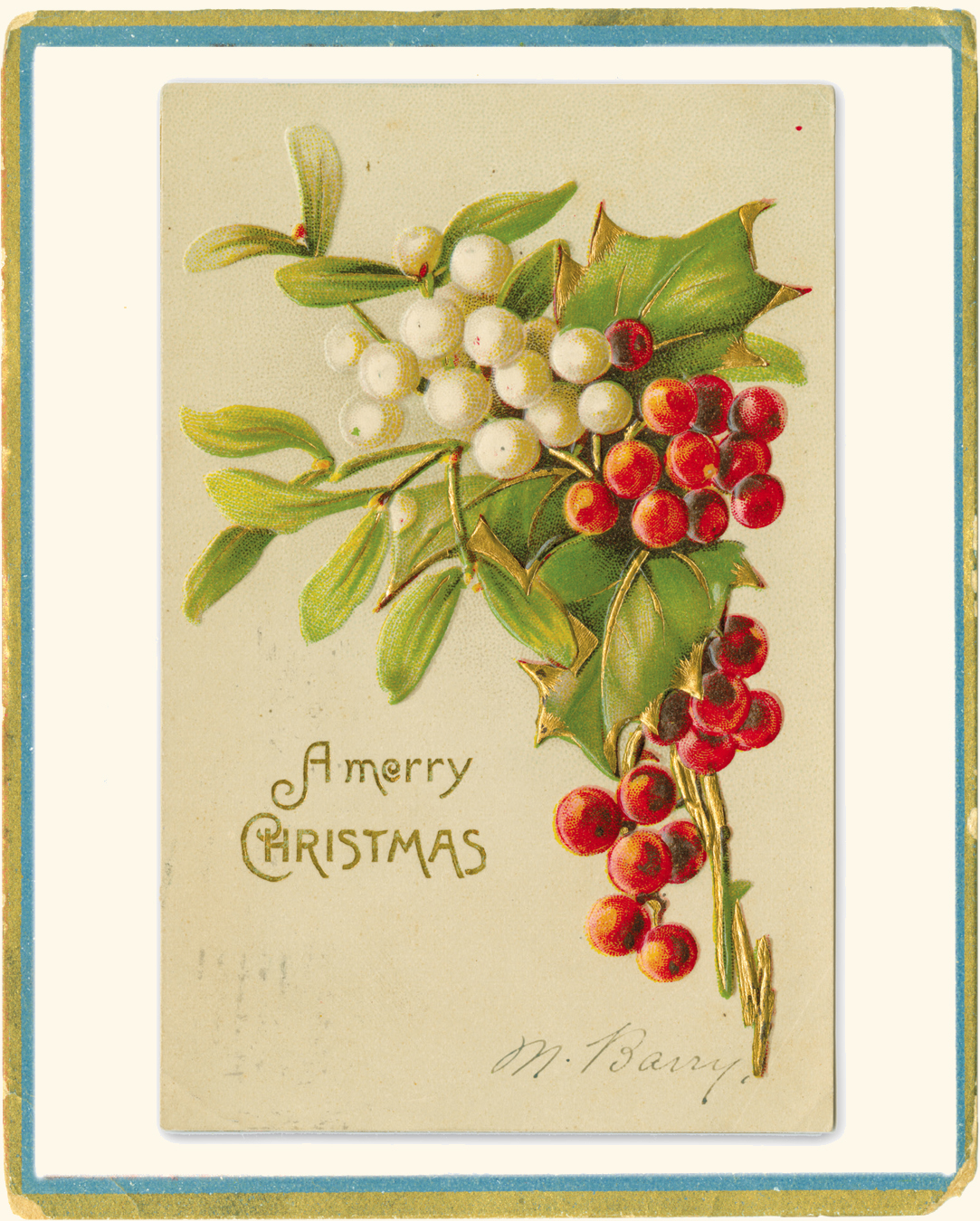 100 Christmas Wishes Vintage Holiday Cards from the New York Public Library - photo 14