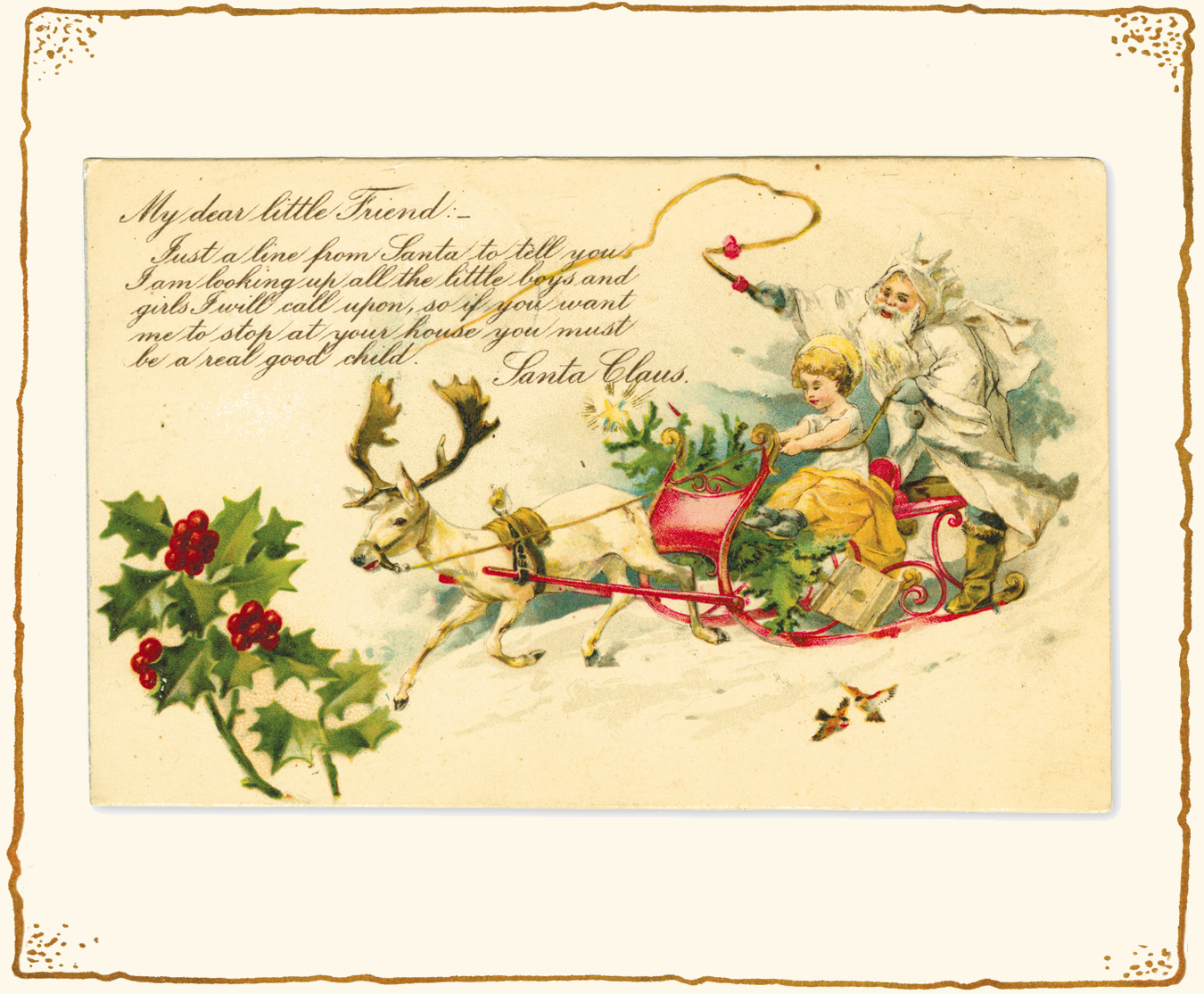 100 Christmas Wishes Vintage Holiday Cards from the New York Public Library - photo 16