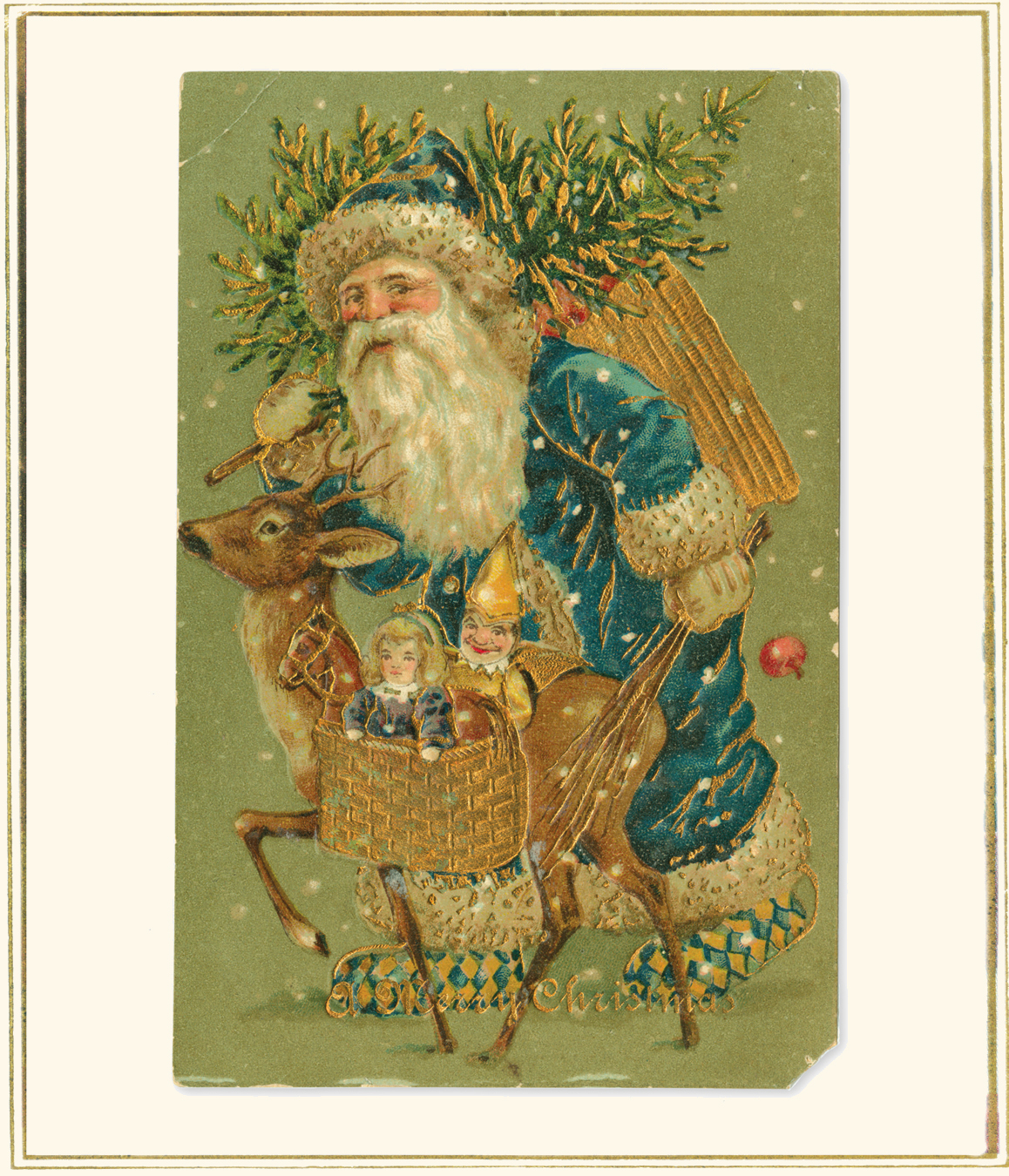 100 Christmas Wishes Vintage Holiday Cards from the New York Public Library - photo 18