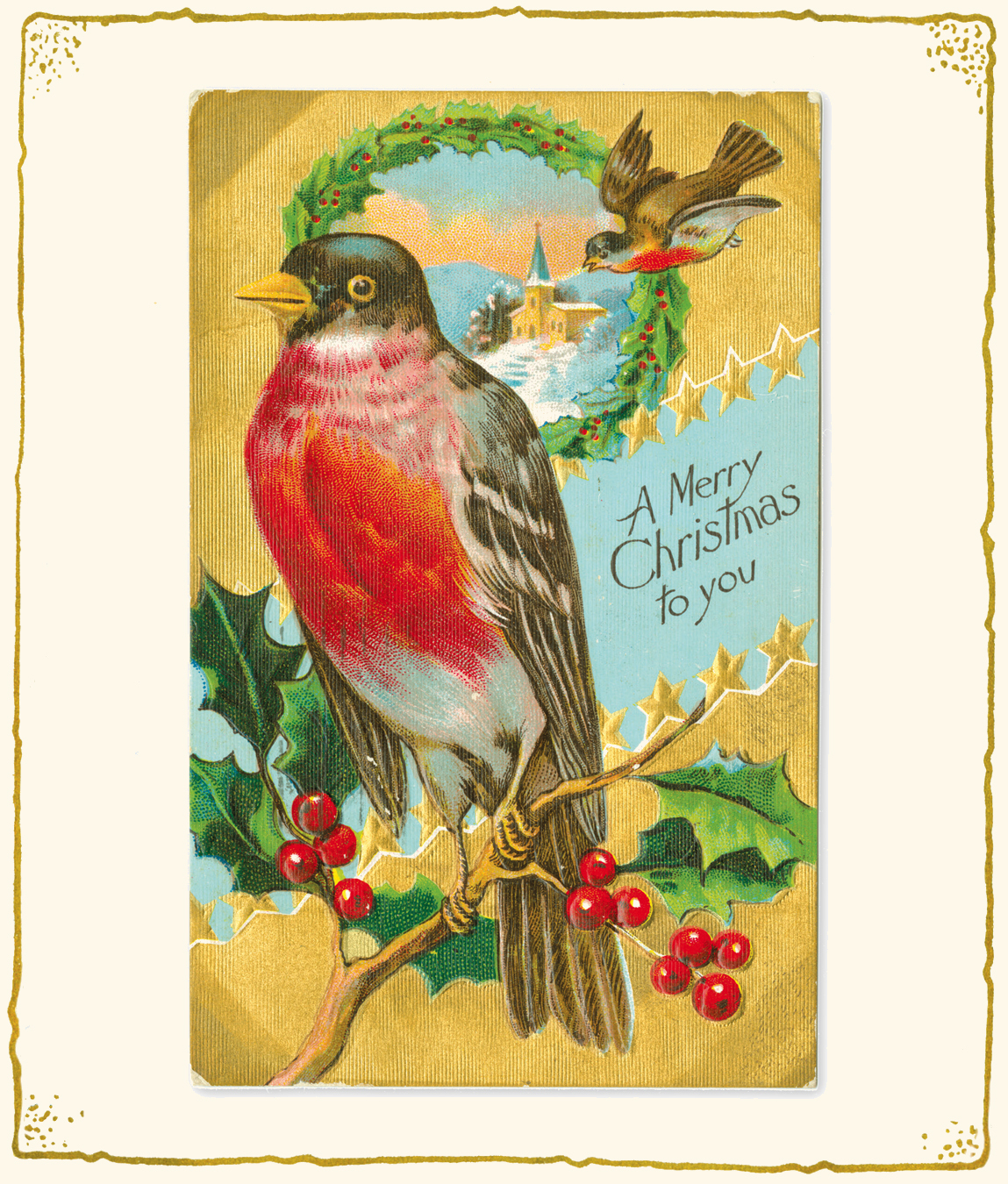 100 Christmas Wishes Vintage Holiday Cards from the New York Public Library - photo 20