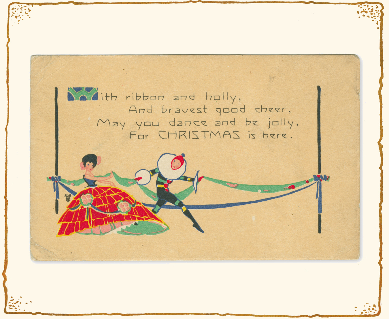 100 Christmas Wishes Vintage Holiday Cards from the New York Public Library - photo 22