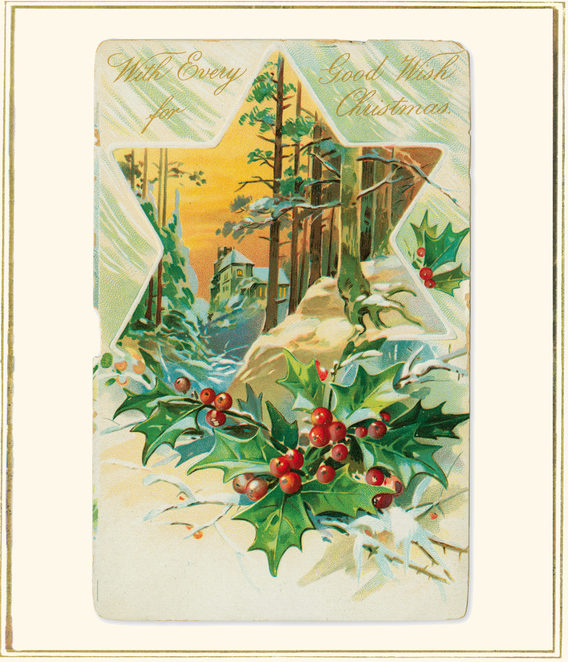 100 Christmas Wishes Vintage Holiday Cards from the New York Public Library - photo 25