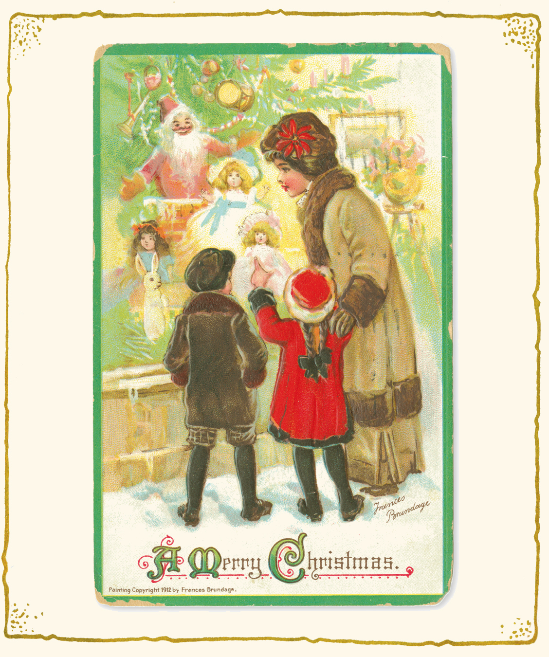 100 Christmas Wishes Vintage Holiday Cards from the New York Public Library - photo 6