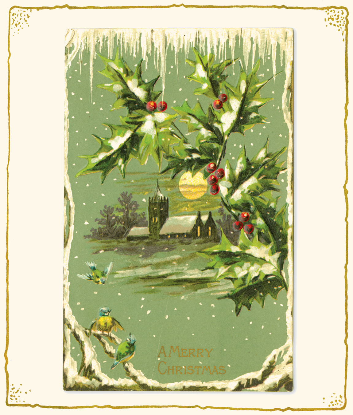 100 Christmas Wishes Vintage Holiday Cards from the New York Public Library - photo 9