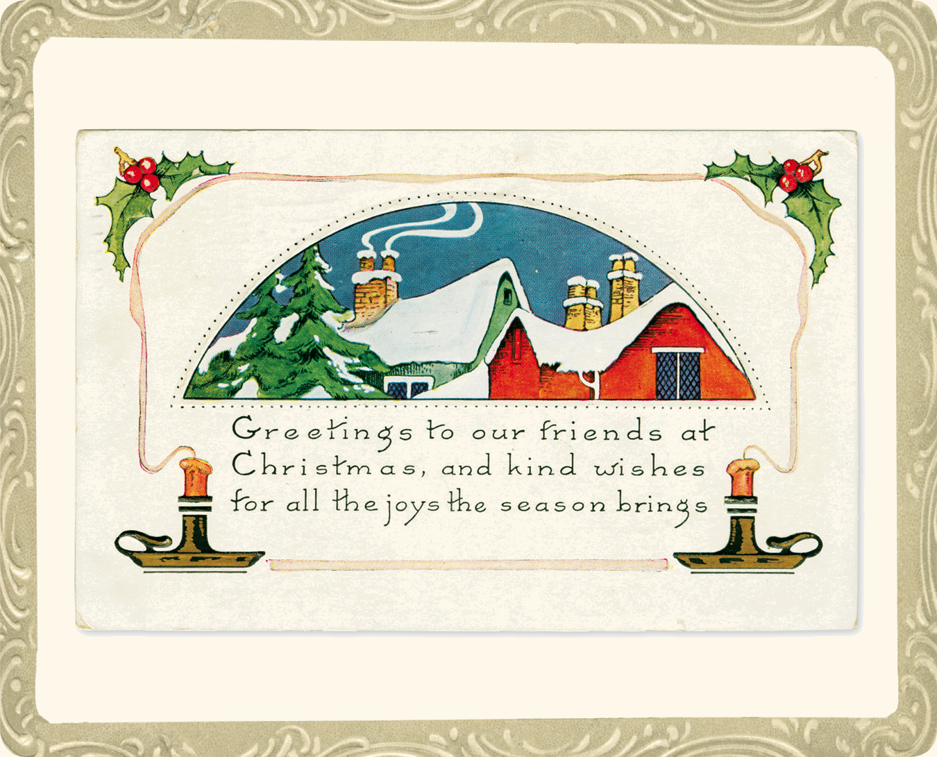 100 Christmas Wishes Vintage Holiday Cards from the New York Public Library - photo 12