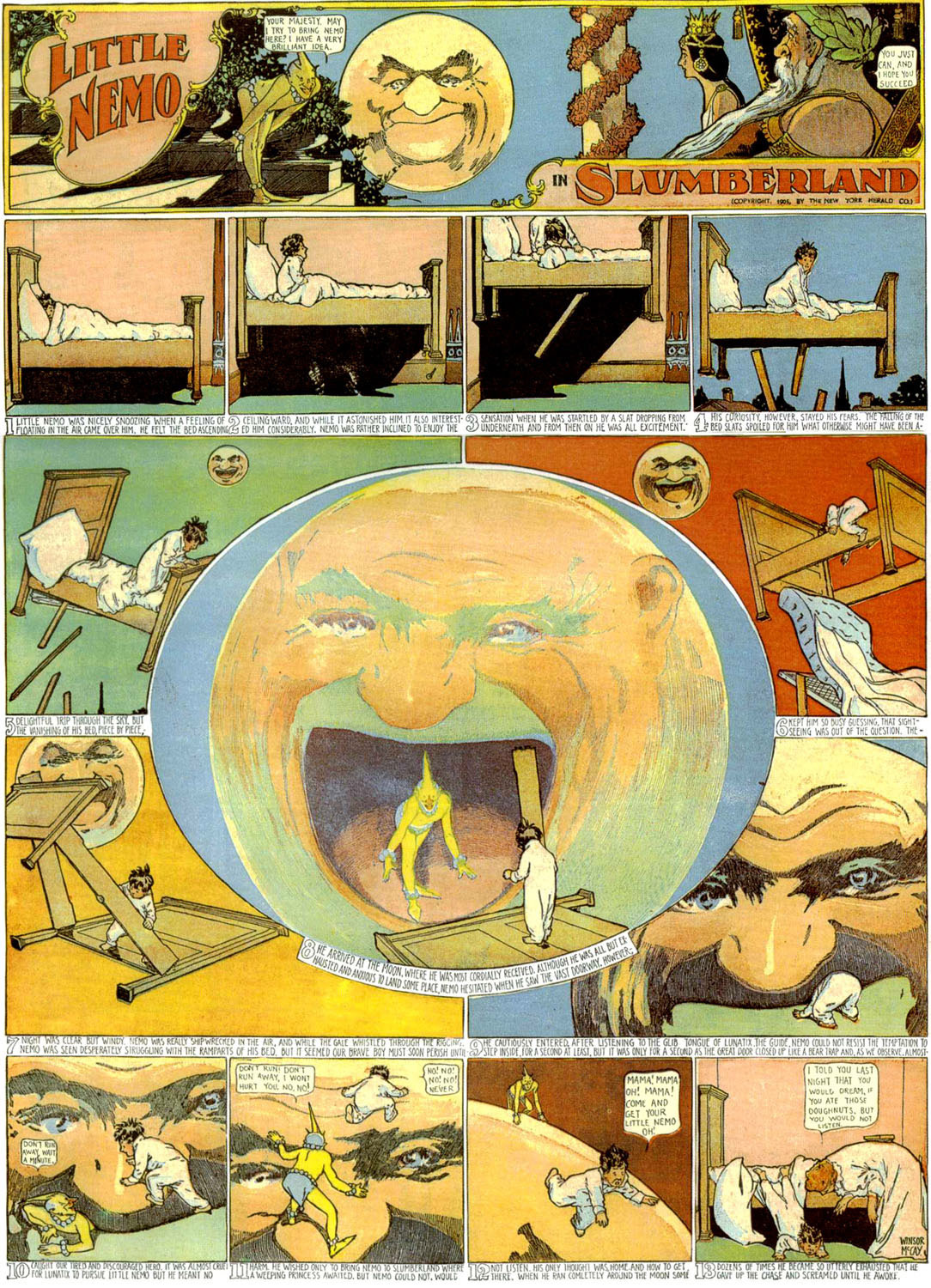 Little Nemo in Slumberland 1905 Winsor McCay The Upside Downs of Little - photo 9