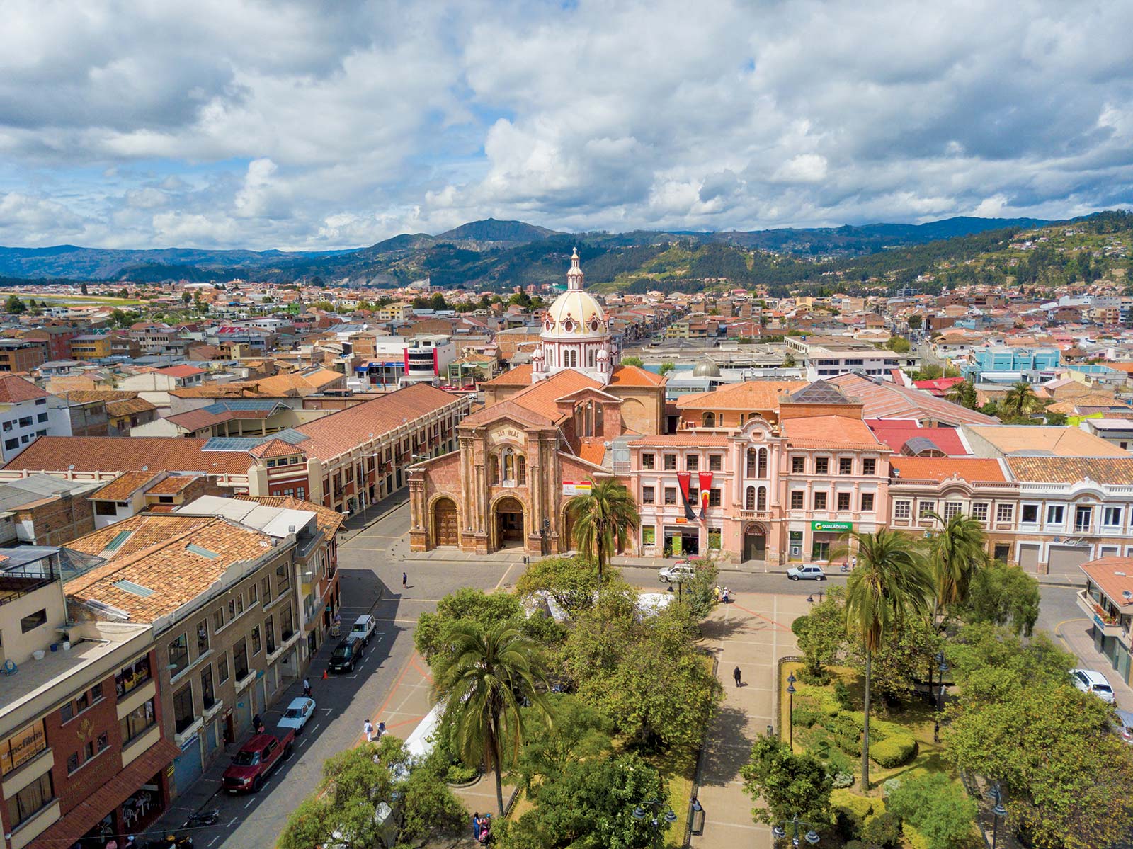 the historical center of Cuenca and church in Plaza San Blas During my first - photo 8