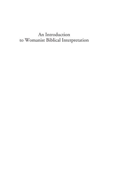 2015 Nyasha Junior First edition Published by Westminster John Knox Press - photo 1