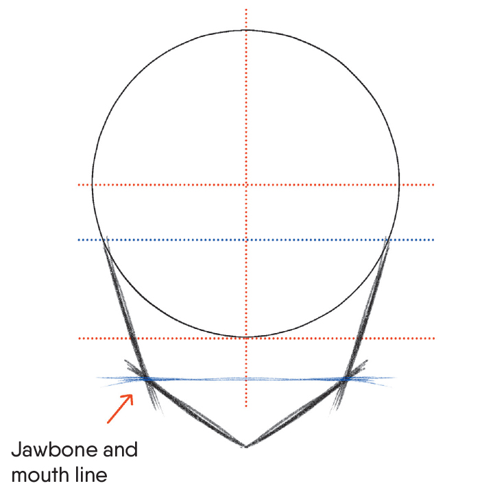 Basic Atari for Faces Cut a circle a skull in half both horizontally and - photo 9