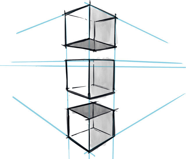 Now look at these blocks seen from an angle The sides appear closer together - photo 9