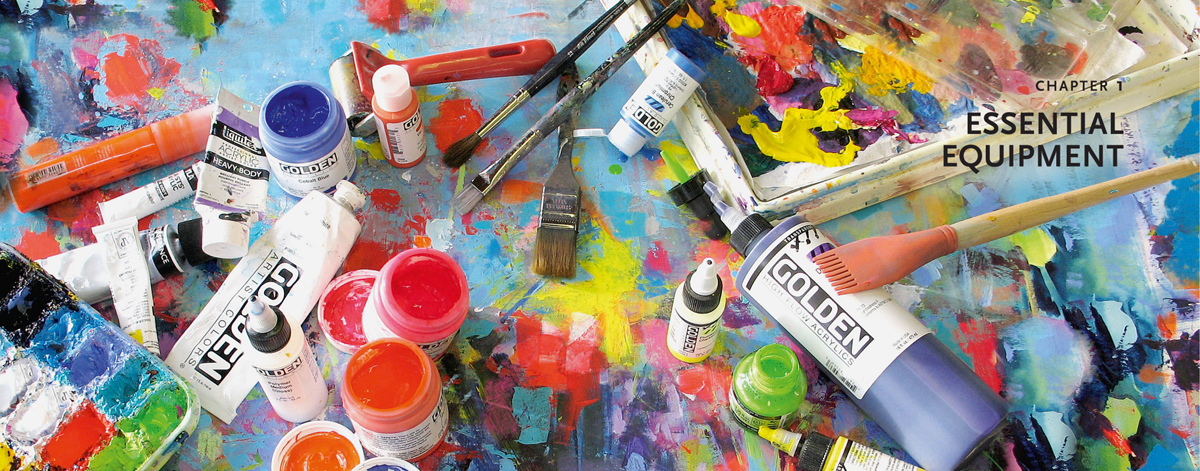 Choosing your acrylic paints My policy has always been to buy fewer colours but - photo 7