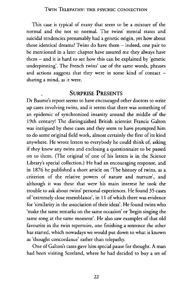 Twin Telepathy The Psychic Connection - photo 24