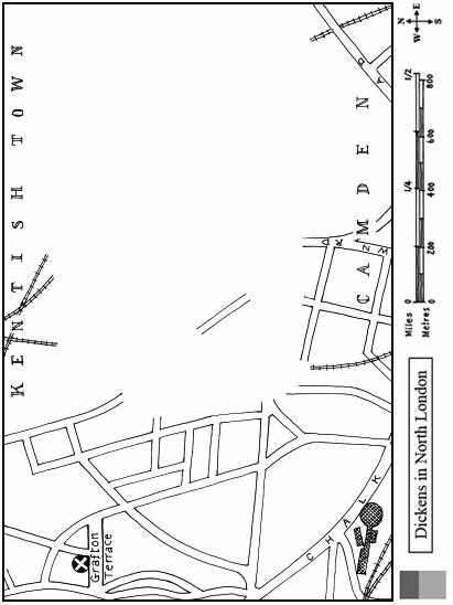 Key to Maps GADS HILL AND ROCHESTER John Dickens and his young family lived in - photo 11