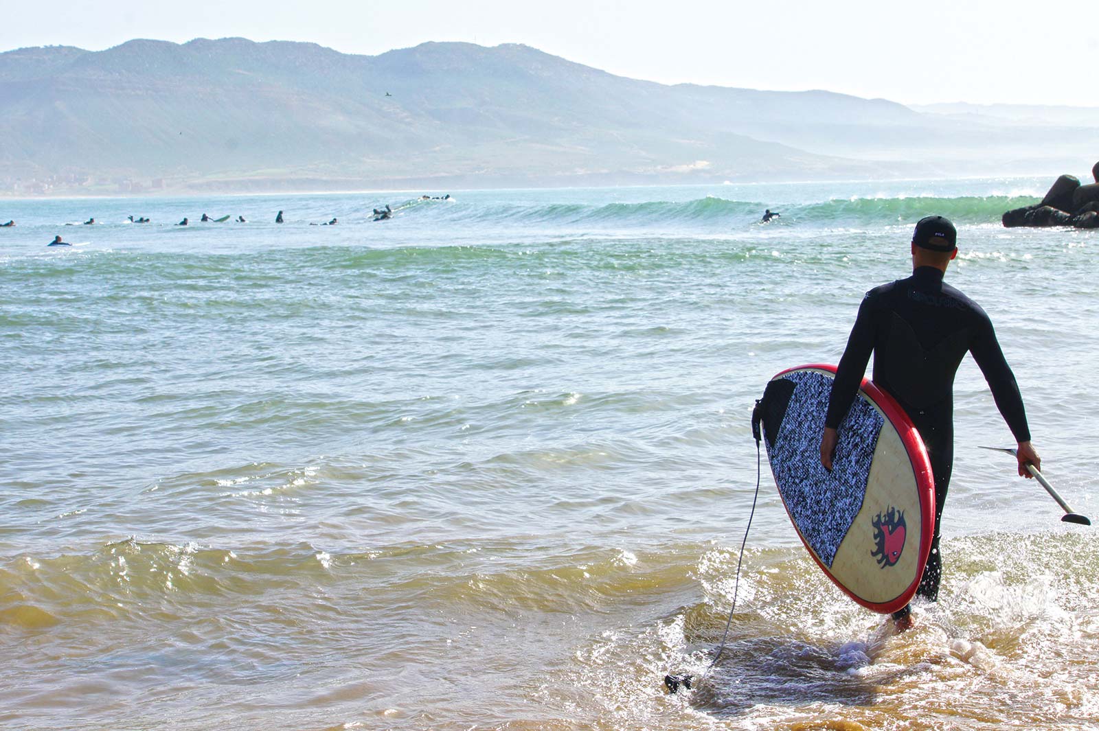 Catching a wave in Taghazoute the self-proclaimed of Morocco a touch of San - photo 16