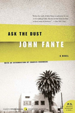 John Fante Ask the Dust