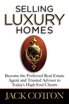 Selling Luxury Homes