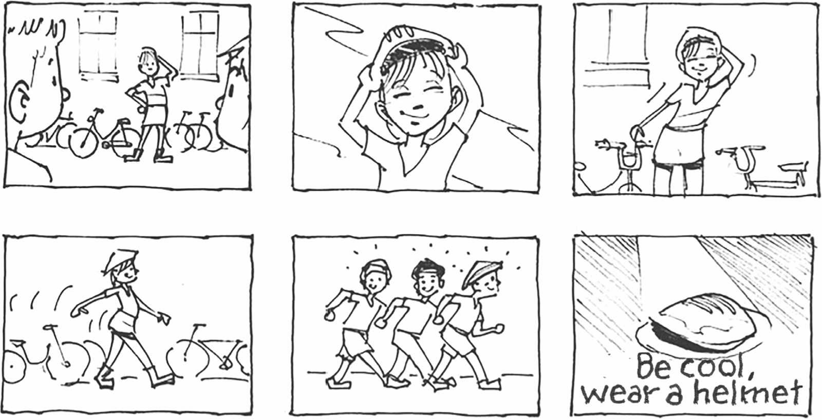 Some examples of roughs storyboard for a TV commercial layout for a poster - photo 5