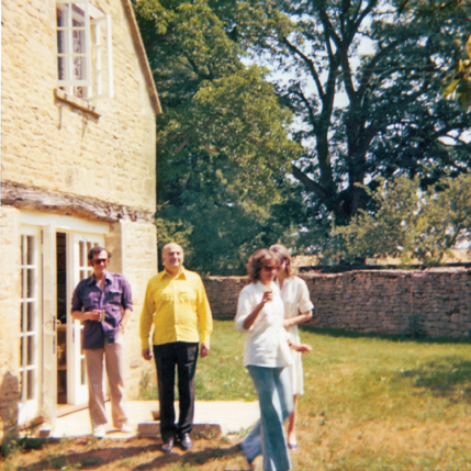 29 July 1975 Taking refuge at Diana Phipps barn at Taynton Harold George - photo 6