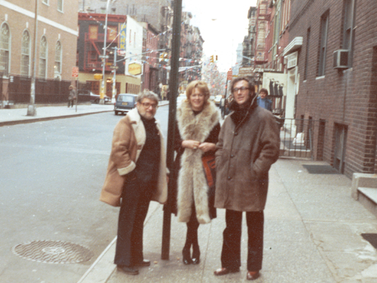 With Paddy Chayevsky winter 1976 New York Outside the Carlyle Hotel for - photo 11