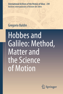 Unknown Hobbes and Galileo: Method, Matter and the Science of Motion