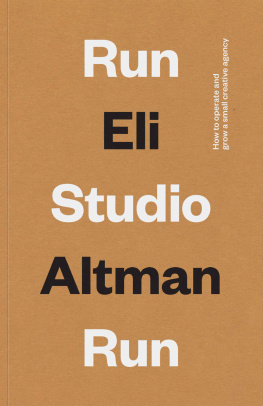 Eli Altman - Run Studio Run