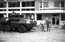 Return to Liberia with military escort Skeletal remains on the UN compound - photo 2