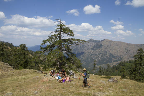 The peak of Avgo as seen from Mt Mavrovouni on the southern side of Valia Calda - photo 5