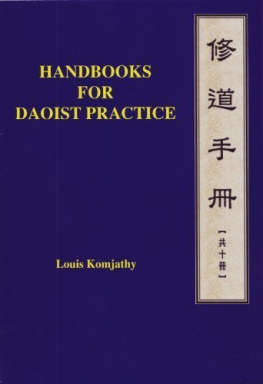 Louis Komjathy Handbooks for Daoist Practice