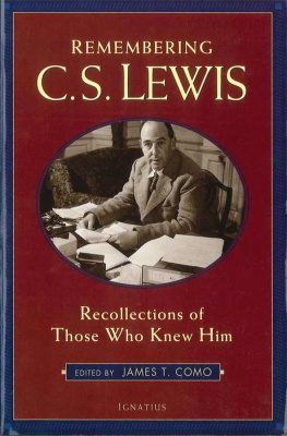 James T. Como Remembering C.S. Lewis: Recollections of Those Who Knew Him