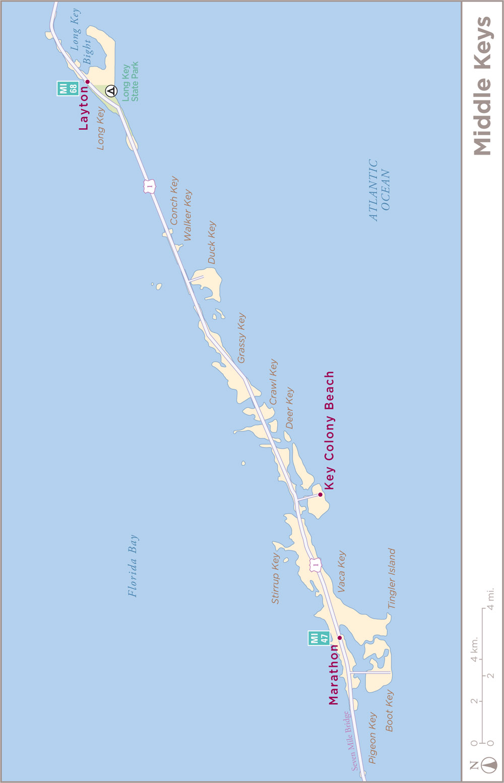 Directory of Maps Florida Keys Upper Ke - photo 6