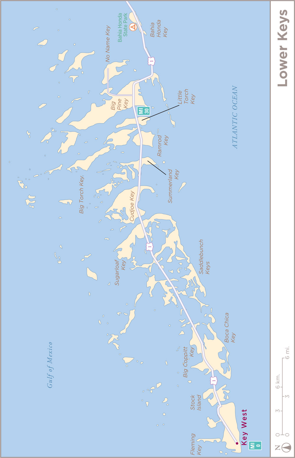Directory of Maps Florida Keys Upper Keys Middle Keys Lower Keys Key - photo 7