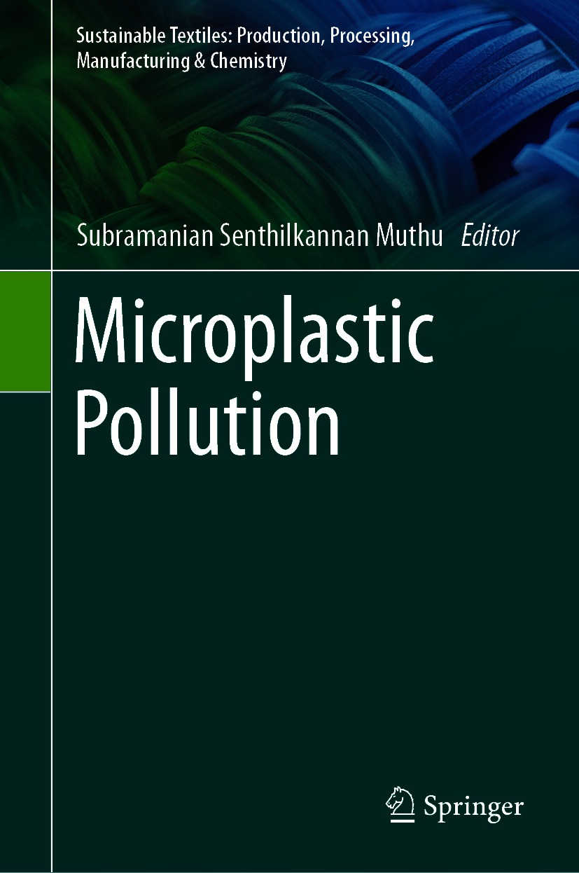 Book cover of Microplastic Pollution Sustainable Textiles Production - photo 1
